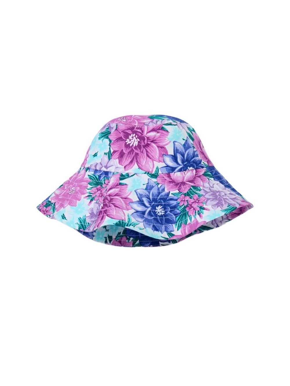 Janie and Jack 🌴 Kids floral bucket sunhat NEW WITH TAGS 100% cotton batiste